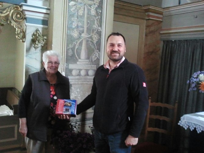 Dank gesagt (Foto: Kerstin Hesse) Dank gesagt (Foto: Kerstin Hesse)