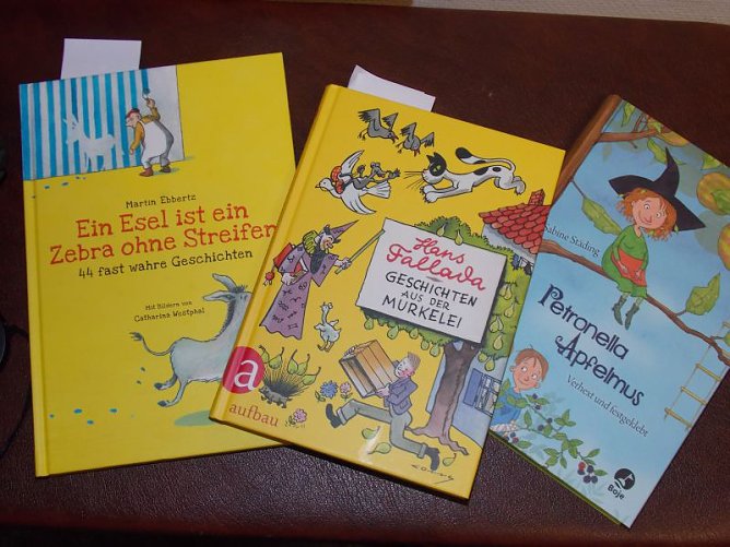 Gleich mehrmals gelesen (Foto: Wahlkreisb&uuml;ro Dorothea Marx)