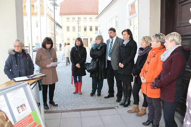 Nein zu Gewalt an Frauen (Foto: Karl-Heinz Herrmann)