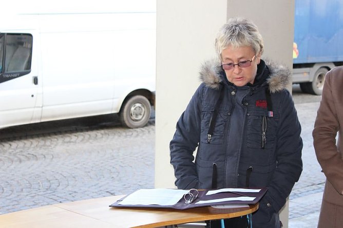 Nein zu Gewalt an Frauen (Foto: Karl-Heinz Herrmann)