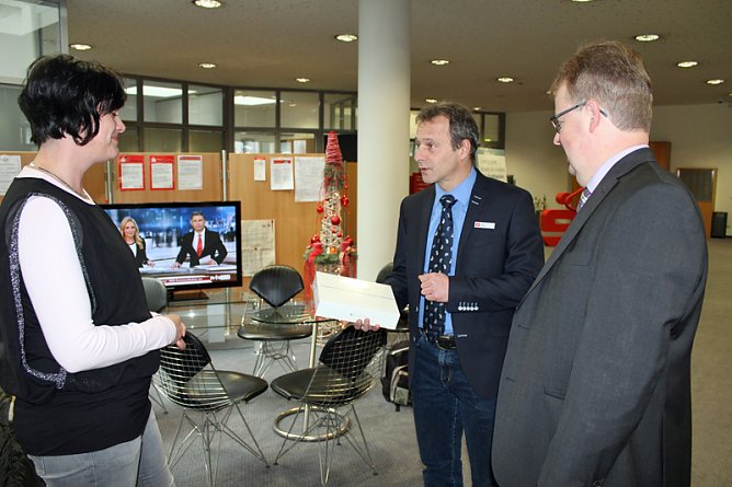 Einer der Hauptgewinne ist raus (Foto: Karl-Heinz Herrmann)