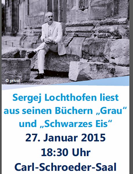 Sergej Lochthofen - Schwarzes Eis (Foto: Privat)