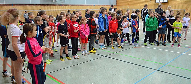 Kurst&auml;dter st&uuml;rmen ins Badmintonnachwuchsjahr 2015 (Foto: Andreas Reich)