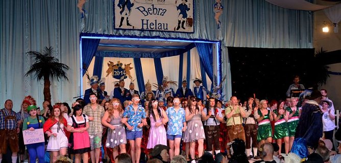 Bebra Helau!!! (Foto: Blau-Wei&szlig; Bebra)