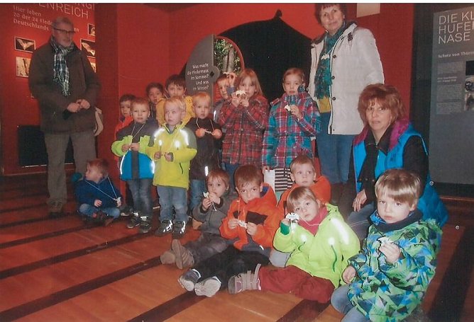 Auf den Spuren der Fledermaus (Foto: Kindervilla Bad Frankenhausen)