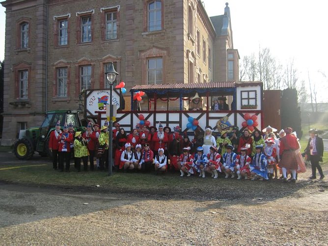 Im Schloss, da sind die Narren los! (Foto: AWO Bendeleben)