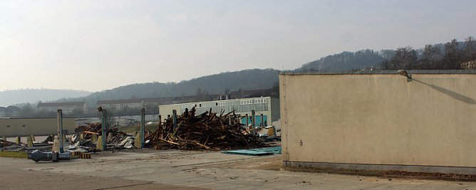 Aus dem Baugeschehen der Stadt (Foto: Karl-Heinz Herrmann)