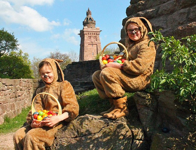 Gro&szlig;e Ostereiersuche (Foto: Stadtmarketing Bad Frankenhausen)