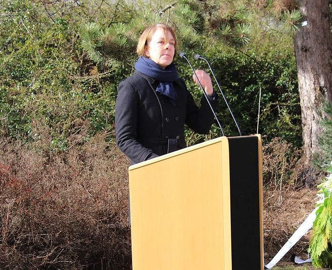 Gedenken an Bombardierung (Foto: Karl-Heinz Herrmann) Gedenken an Bombardierung (Foto: Karl-Heinz Herrmann)
