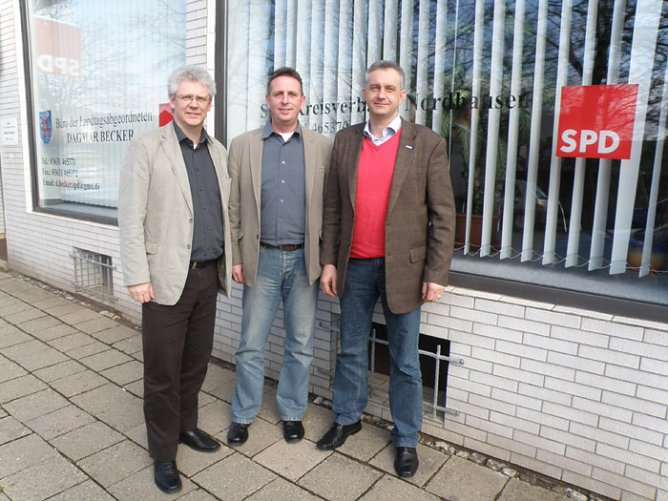 Steffen Lemme, Joachim Schwiderke und Andreas Wieninger  (Foto: SPD)