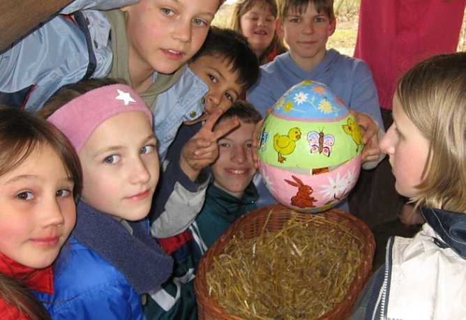 Oster&uuml;berraschung im Just (Foto: Kreisjugendring)