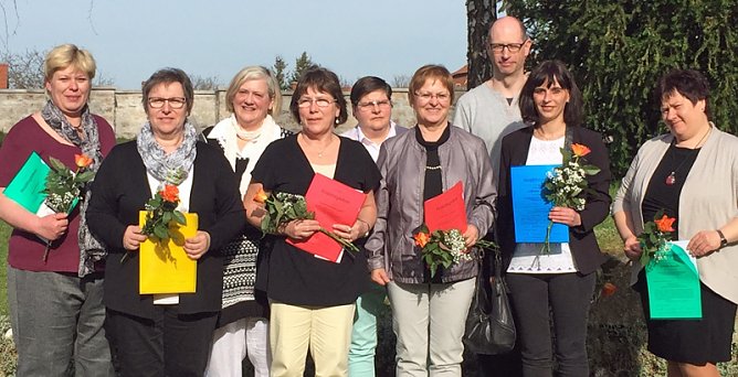 Zertifikat erhalten (Foto: C. Bechstedt) Zertifikat erhalten (Foto: C. Bechstedt)