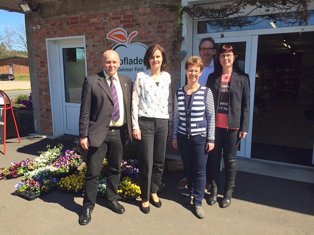 Stammsitz besucht (Foto: Landratsamt Kyffh&auml;userkreis)