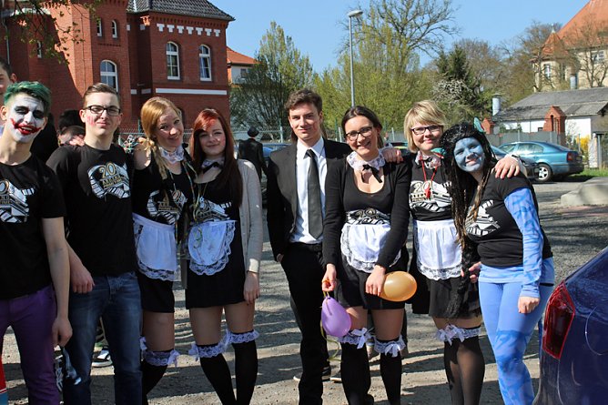 Korso durch Sondershausen (Foto: Karl-Heinz Herrmann)