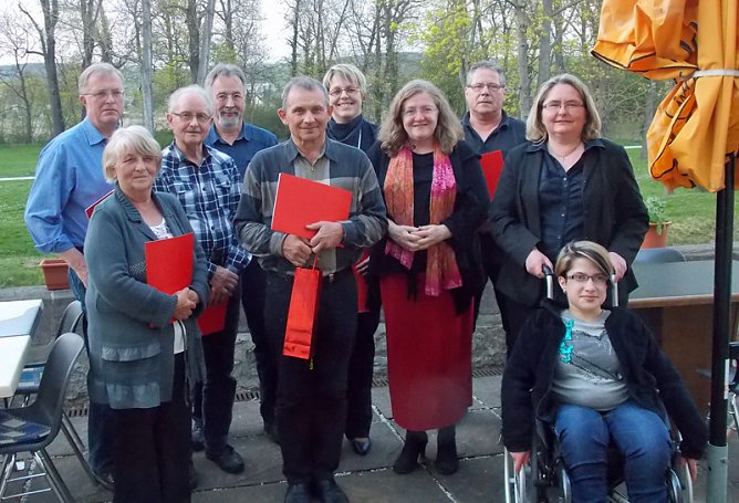 SPD-Sondershausen ehrte langj&auml;hrige Mitglieder (Foto: SPD)