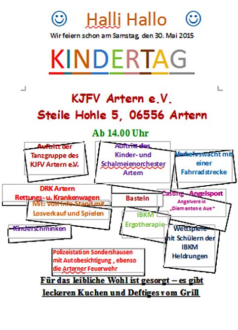 Kindertagspartys im Kyffh&auml;userkreis (Foto: Privat)