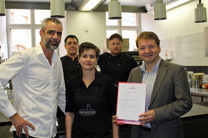 Spanisch in der "Hofk&uuml;che" (Foto: Karl-Heinz Herrmann)