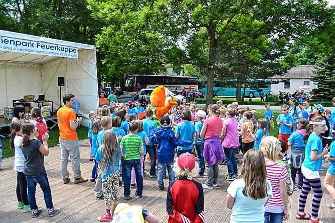 Kindertagsfest im KiEZ Ferienpark Feuerkuppe (Foto: Ferienpark Feuerkuppe)