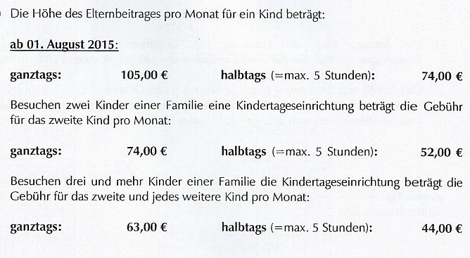 Beschluss &uuml;ber Geb&uuml;hrenerh&ouml;hung bei Kitas (Foto: Stadt Sondershausen)