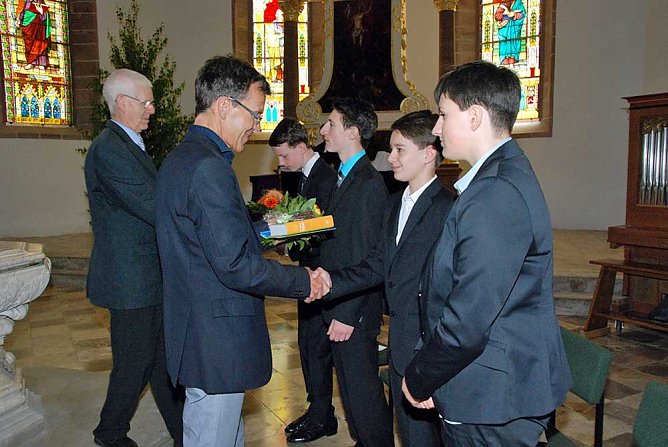 Konfirmation in der Unterkirche (Foto: Fotohaus Goebel � Bark / BFH)