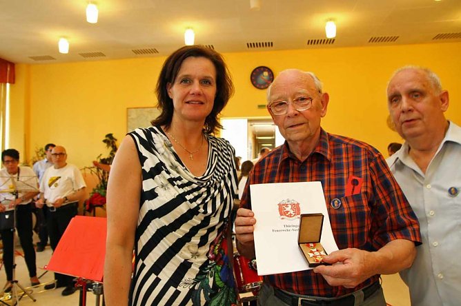 Ehrung für 60 Jahre (Foto: Günter Herting) Ehrung für 60 Jahre (Foto: Günter Herting)