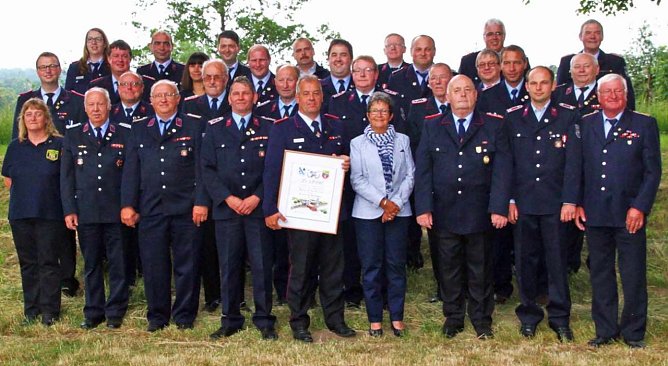 25 Jahre Partnerschaft der Feuerwehren,.. (Foto: Günter Herting) 25 Jahre Partnerschaft der Feuerwehren,.. (Foto: Günter Herting)