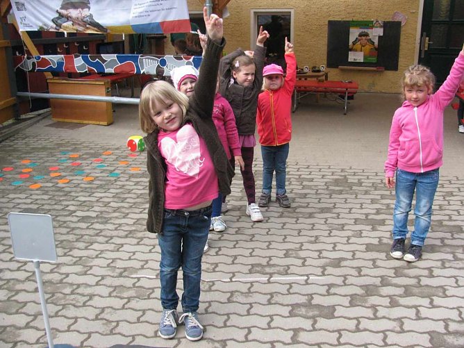 Verkehrssicherheitstag der Kita Bummi  Donndorf (Foto: Bernd M&uuml;ller)