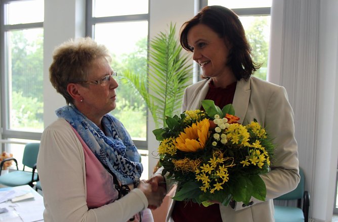 Neue Behindertenbeauftragte im Kreis (Foto: Karl-Heinz Herrmann) Neue Behindertenbeauftragte im Kreis (Foto: Karl-Heinz Herrmann)