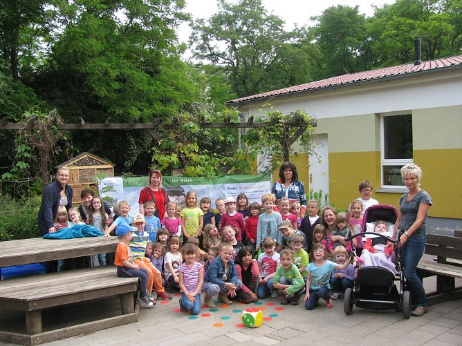 Verkehrssicherheitstag der Kita RegenbogenArtern (Foto: Bernd M&uuml;ller)