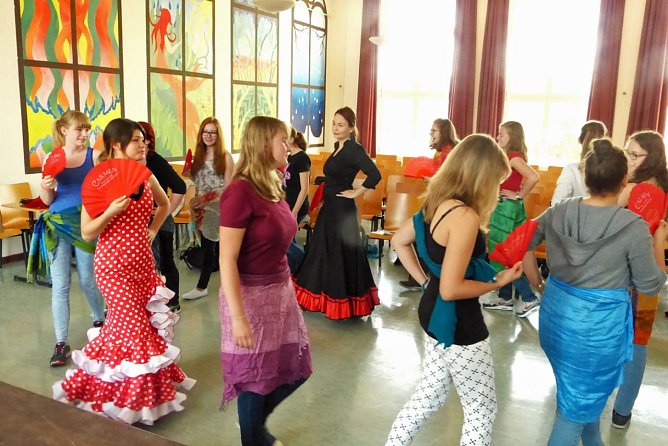 Carmen in der Schule (Foto: Birgit Susemihl) Carmen in der Schule (Foto: Birgit Susemihl)