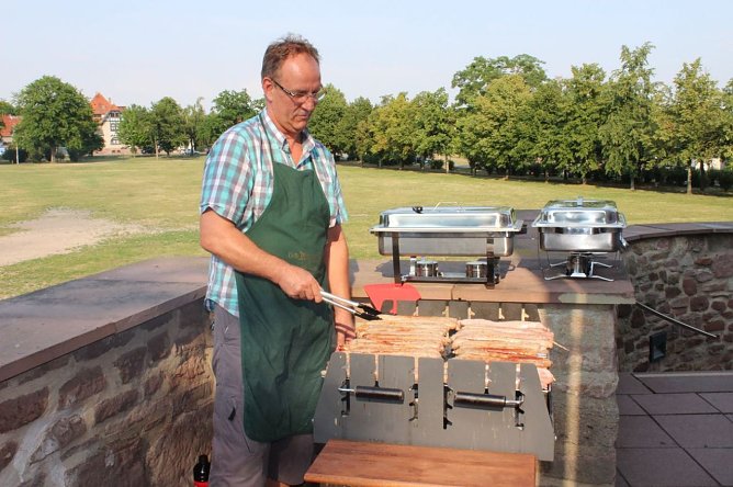Hei&szlig;es Sommerfest der Kyffh&auml;user SPD (Foto: Karl-Heinz Herrmann)