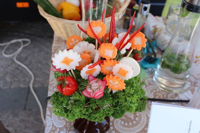 Beratungstag auf dem Markt (Foto: Karl-Heinz Herrmann)