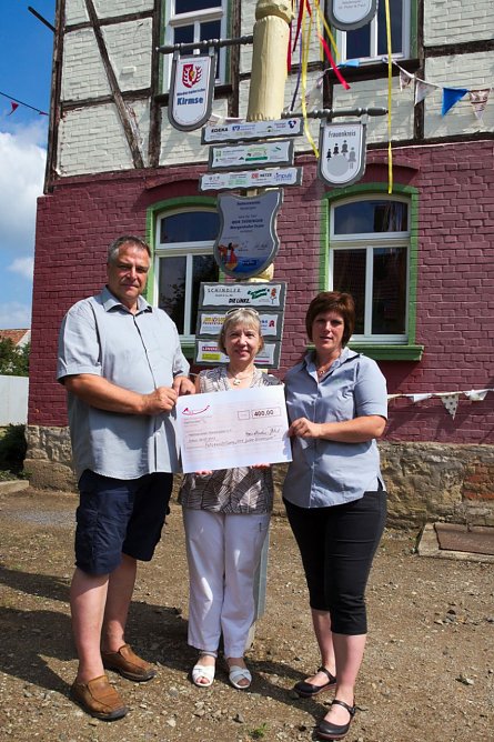 400 � f&uuml;r Heimatverein Niederspier (Foto: Wahlkreisb&uuml;ro Dr. Iris Martin-Gehl)