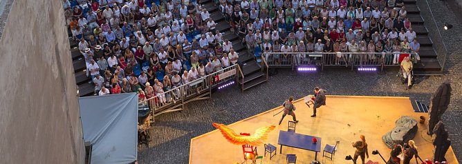 Blick in den Schlosshof (Foto: T. Graner)