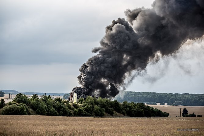 Brand in Rockensu&szlig;ra (Foto: Thomas Zelmer)