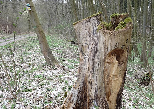 Kunst am Wegesrand (Foto: Karl-Heinz Herrmann)