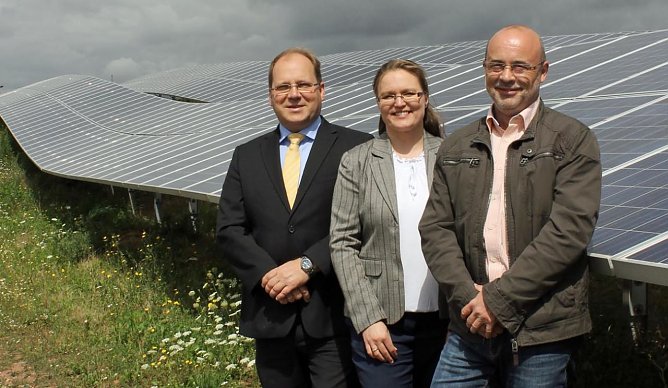 Ausbau von klimafreundlicher Energieerzeugung (Foto: Stadtwerke Sondershausen)