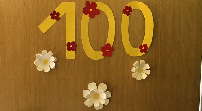 Glückwunsch zum 100. Geburtstag (Foto: Karl-Heinz Herrmann) Glückwunsch zum 100. Geburtstag (Foto: Karl-Heinz Herrmann)