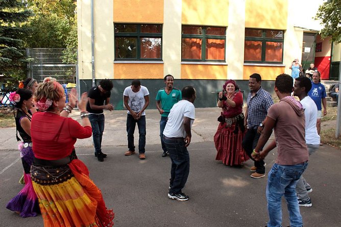 Auf der "Straße der Vielfalt" (Foto: Privat) Auf der "Straße der Vielfalt" (Foto: Privat)