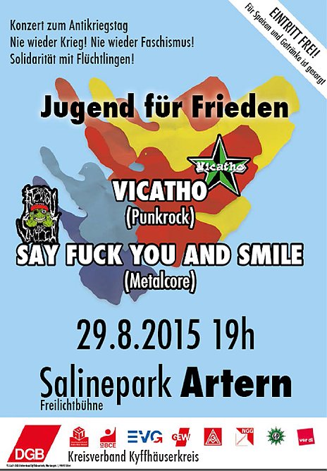 Jugend f&uuml;r Frieden (Foto: DGB Kyffh&auml;userkreis)