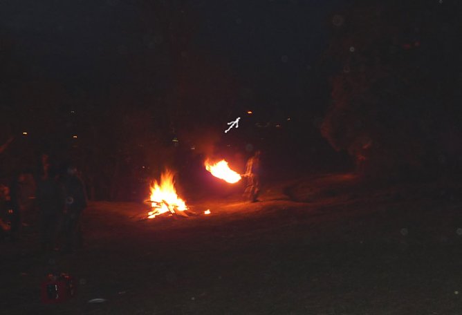 Osterfeuer Bebra (Foto: Karl-Heinz Herrmann)