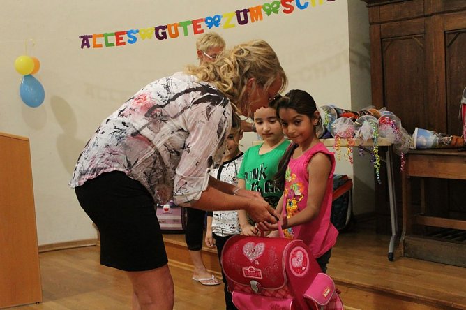 Schuleinf&uuml;hrungsfeier der besonderen Art (Foto: Karl-Heinz Herrmann)