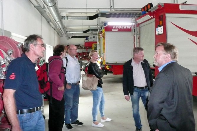 Zum Arbeitsbesuch in Artern (Foto: Die Linke Kyffh&auml;userkreis)