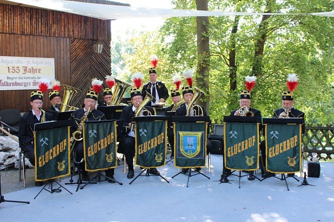 Kaiser Barbarossa begr&uuml;&szlig;te die Bergleute (Foto: Karl-Heinz Herrmann)