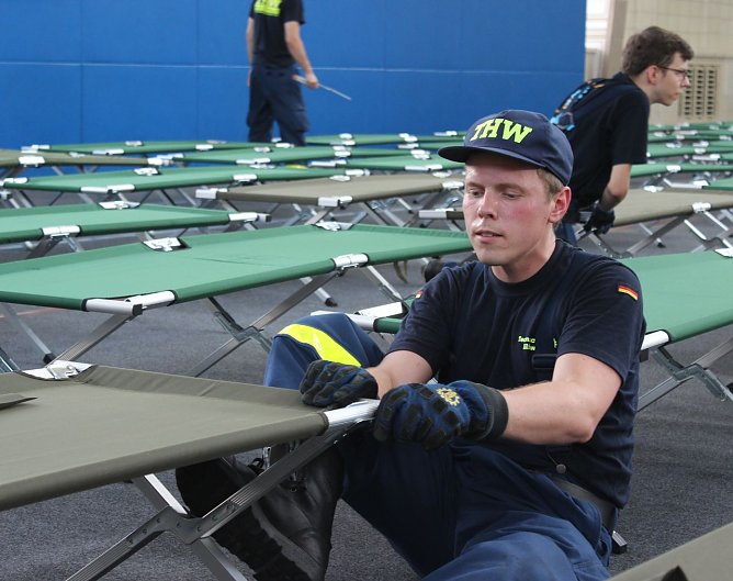 Helfer im Einsatz (Foto: THW Falk Dietrich)