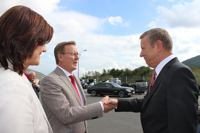 Ramelow im Kyffhäuserkreis (2) (Foto: Karl-Heinz Herrmann) Ramelow im Kyffhäuserkreis (2) (Foto: Karl-Heinz Herrmann)