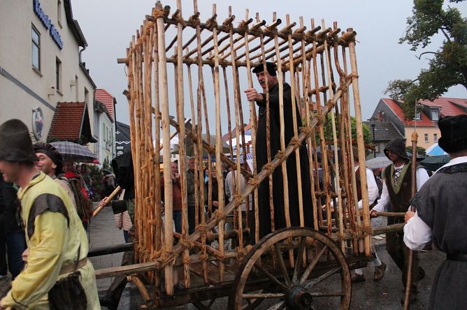 Bauernheer wurde nass gemacht (Foto: Karl-Heinz Herrmann)
