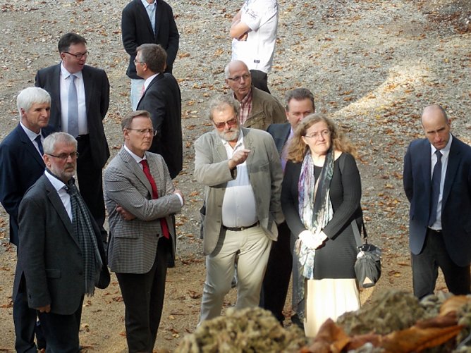 Ministerpr&auml;sident besuchte Ebeleben (Foto: Steffen Lupprian)