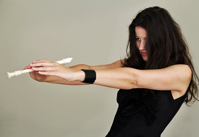 Blockflöte und Rußland-Bilder (Foto: Thüringer Landesmusikakademie Sondershausen) Blockflöte und Rußland-Bilder (Foto: Thüringer Landesmusikakademie Sondershausen)