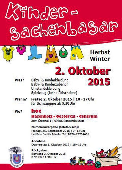 &Uuml;bermorgen Kindersachenbasar (Foto: Privat)